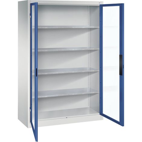 C+P, Armoire vitrée à portes battantes, h x l x p 1950 x 1200 x (1/4)