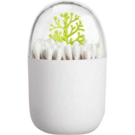 Boîte de rangement créative polyvalente en forme d'animal et de plante, boîte de rangement pour cure-dents, cosmétiques, coton-tige, petit pot de rangement divers