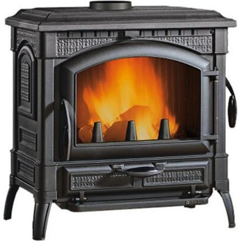 Poêle à bois en fonte émaillée 9.3kw - Nordica Extraflame - ISOTTALEAN