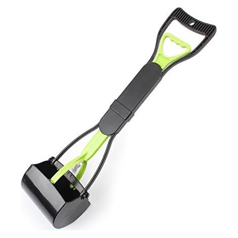 Pelle à déjections Canines - 60 cm de Long - Ramasse Les déjections Canines de Taille Moyenne et Grande - Facile à Utiliser dans l'herbe, la saleté et Le Gravier (1/5)