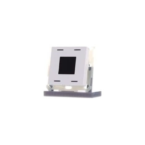 KNX BOUTON 4 VOIES SMART 55 AVEC Ã©CRAN COULEUR ET CAPTEUR T/F, BLANC PUR BRILLANT, BE-TAS55T4.01 MDT