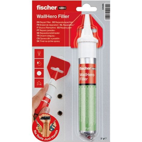 FISCHER - Enduit de réparation wallhero filler blanc