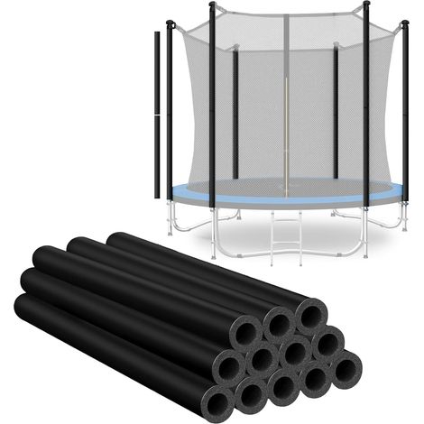 Trampoline Foam Set of 12 Suitable for trampolines Length 90 cm Trampoline Accessories Thickness 0.5 cm (1/5)