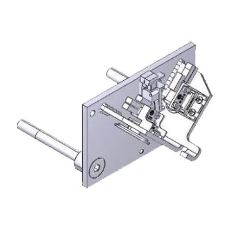 Arrêt mécanique pour barrière - G4040 G4041 CAME 119RIG177 (1/3)