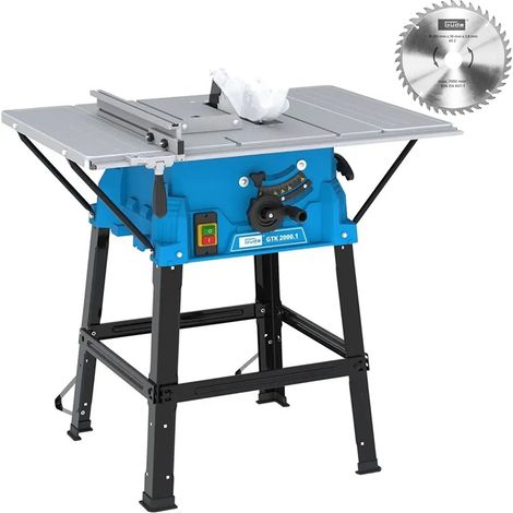 Güde Tischkreissäge GTK 2000.1 mit Anschlag 2000 W 254 mm 2. Sägeblatt (1/5)