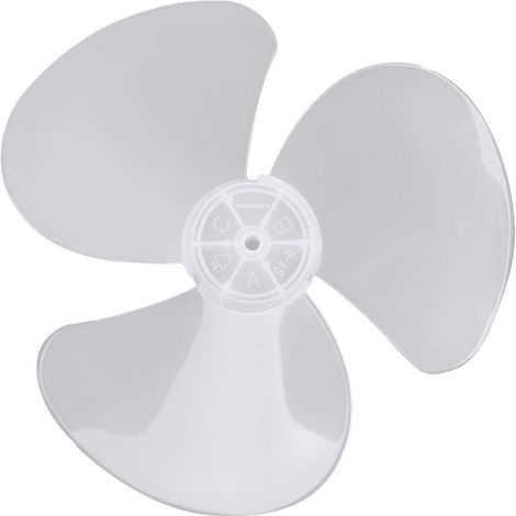 Pale de ventilateur ménage 12 pouces 3 pales feuille de vent universel 300mm ventilateur de table ventilateur de sol accessoires pale de ventilateur électrique une pièce (1/4)