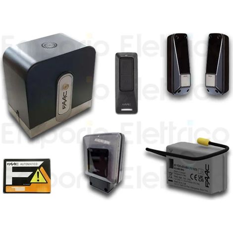 faac kit automatisme 24v rapid kit perfect 60 120012 (1/2)