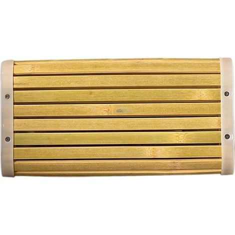 Coussin Repose-tête en Bambou pour Sauna, Coussin De en Bois Fait Main pour Vapeur, Tapis De Bain, Coussin De Nuque en Bambou, Accessoire De Sauna (1/5)