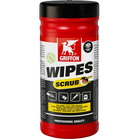 Griffon – Lingettes microfibres ultra-absorbantes – Lot de 50 lingettes – Pour nettoyage intérieur et extérieur – Résistantes et durables