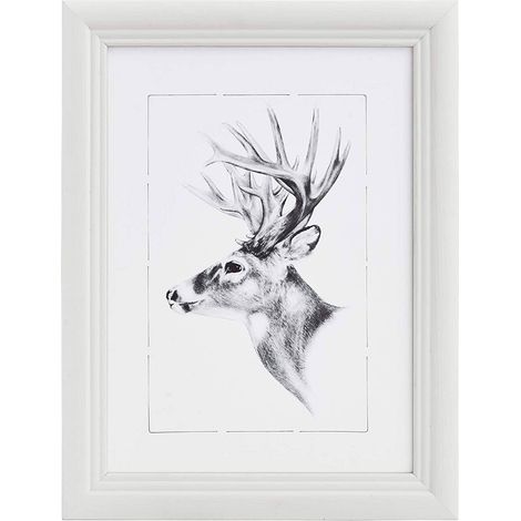 WOLTU Cornice per Foto 30x45cm in Legno e Vetro Porta Foto da Parete e Tavolo Bianco (1/5)