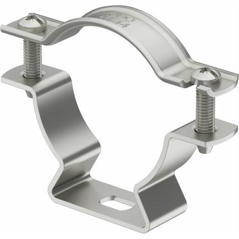 OBO Bettermann Abrazadera de distancia con agujero oblongo 20-25mm Acero inoxidable, inoxidable A2 1.4301, 1362986