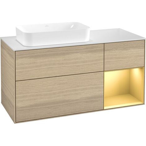 Villeroy & Boch F691HFPC Caisson sous lavabo Finion F69 (1/2)