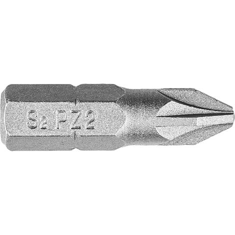 Inserti per cacciavite PZ2 x 25 mm, 20 pezzi.