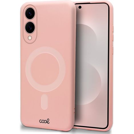 Carcasa COOL para Samsung S937 Galaxy S25 Edge Magnética Cover Rosa