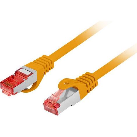 Patchkabel Lanberg S/FTP Kat.6 3m LSZH CU Fluke bestanden orange (1/3)