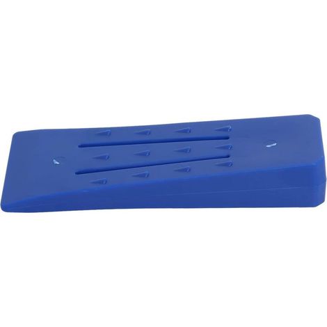 Lot de 3 Cales de Bûcheron en Plastique 6 Pouces, Outils de Coupe d'Arbres pour Guider et Stabiliser, Accessoires de Sciage à Chaîne Bleus (1/5)