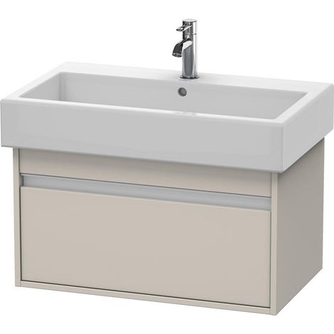 KETHO mobile lavabo 440x750x410mm tortora