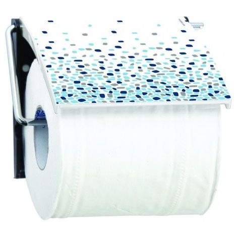 Porte rouleau papier wc Mural BREST Bleu MSV
