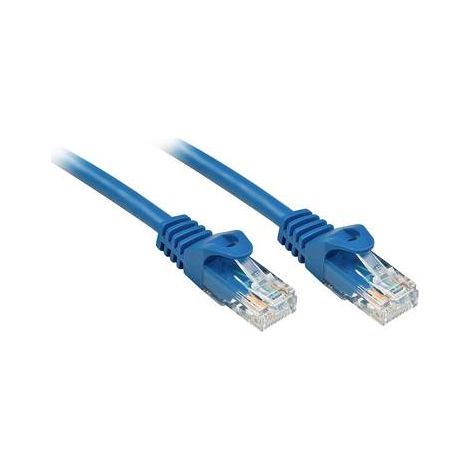 LINDY 48172 RJ45 Câble réseau, câble patch CAT 6 U/UTP 1.00 m bleu 1 pc(s) (1/2)