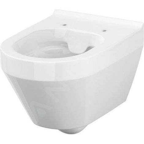 Cersanit Crea - WC suspendu, CleanOn, blanc K114-015 (1/4)
