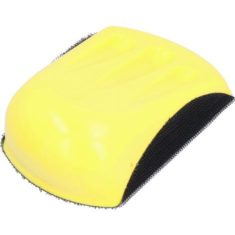 Mausförmiger Handschleifklotz mit Klett-Schleifscheiben (1/5)