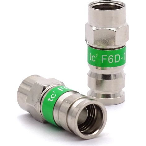 F COMPRESSION PCT tc' Stecker Serie 9 grün