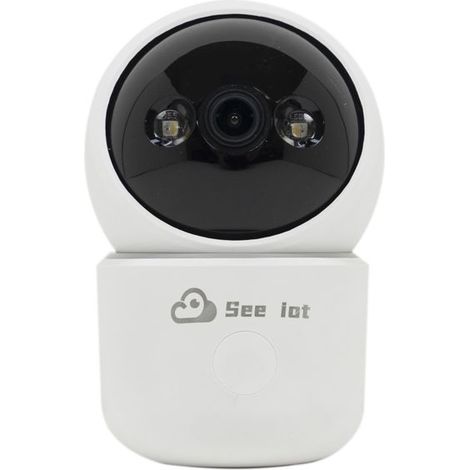 Caméra de surveillance vidéo - PNI - PNI-IP766-S - 3 MP - Wi-Fi 2,4 GHz - Vision nocturne 15 m