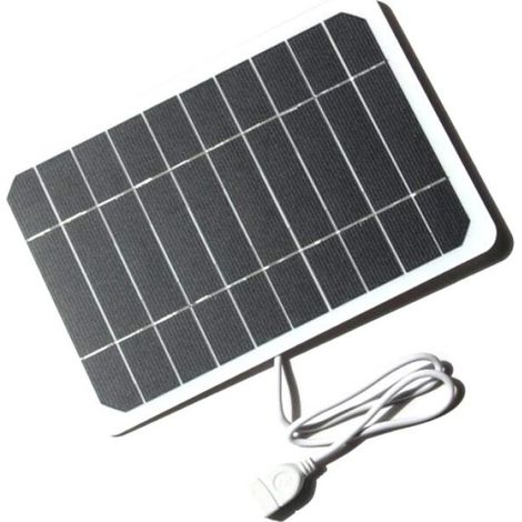 kit de panneau solaire Petit panneau solaire 5 W 5 V avec USB DIY cellule solaire en silicium jeux brassard Kho (1/5)