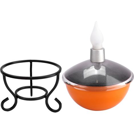 Lampe De Table Solaire Étanche À Détecteur Tactile LED Réglable - Pour Extérieur Balcon Jardin Café - 1 Pièce (1/5)