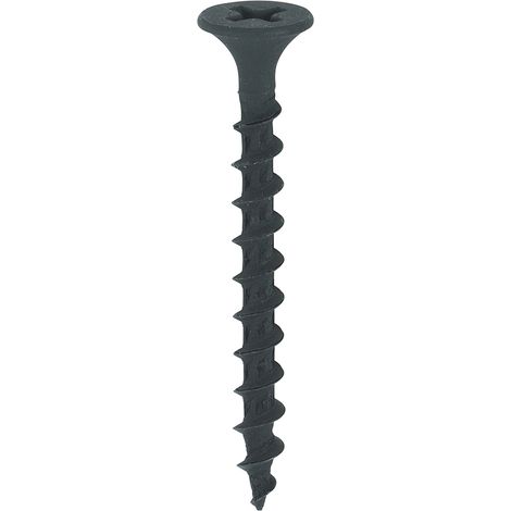 Timco Plasterboard Screws Coarse Thread (Black) - 3.5 x 38mm (200 Box)