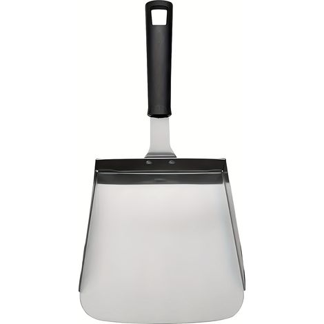 Grille de barbecue en acier inoxydable - 38 cm - spatule - accessoires pour barbecue d'extérieur (1/3)