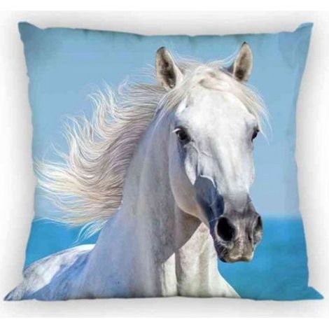 Taie d'oreiller 40x40 Coton Cheval (1/2)