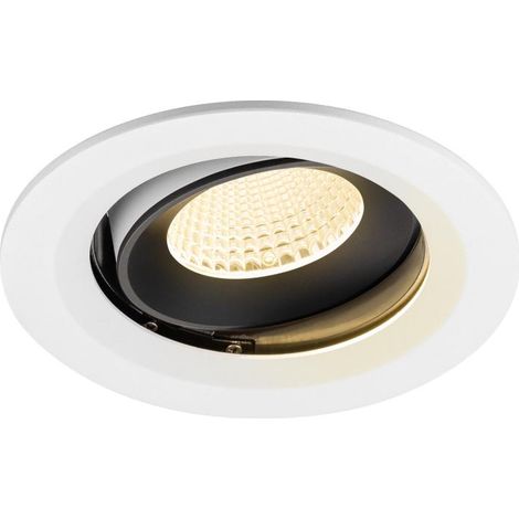 Spot encastré Numinos Move M blanc/noir 3000K - 40 deg - 1009679