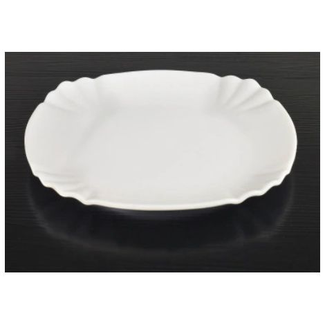 Plat ovale blanc 31x23,2 cm - Lotusia - Luminarc Blanc