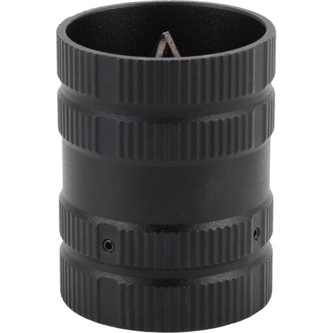 Outil d'ébavurage de chanfrein de tube extérieur intérieur d'alésoir de tuyau en métal pour des tuyaux en aluminium de cuivre de 1/4 à 1-5/8 pouces