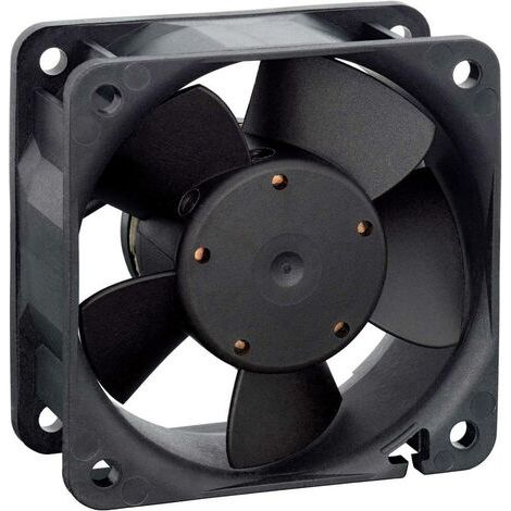 Ventilateur axial EBM Papst 612 NGLE 9292206177 12 V/DC 19 m³/h (L x l x H) 60 x 60 x 25 mm 1 pc(s) (1/2)