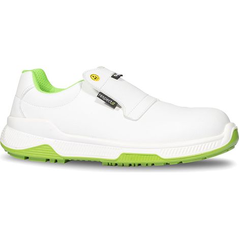 Jallatte Jalquartz S2 SRC ESD weiße Arbeitsschuhe - 46 EU - Weiß