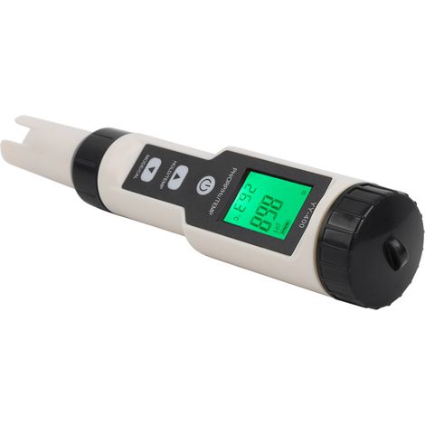Tragbares 4-in-1-Wasserqualitätsmessgerät, pH-Wert, ORP, H2 und Temperatur YY-400 (1/5)