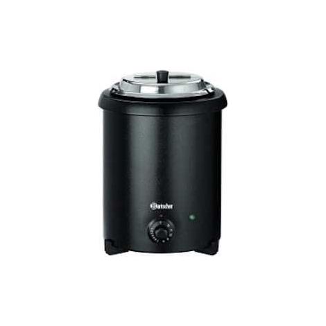 Soupière électrique 5,4 Litres professionnelle, noire, 300 W, 220 V - MONO (1/4)