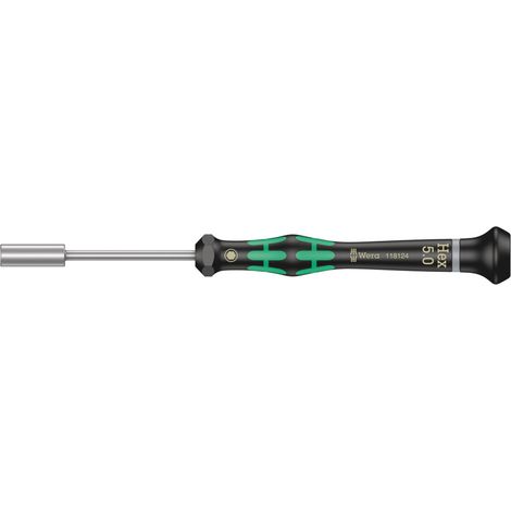 Elektronik- u. Feinmechanik Steckschlüssel-Schraubendreher Wera 2069 Schlüsselweite (metrisch): 5 mm
