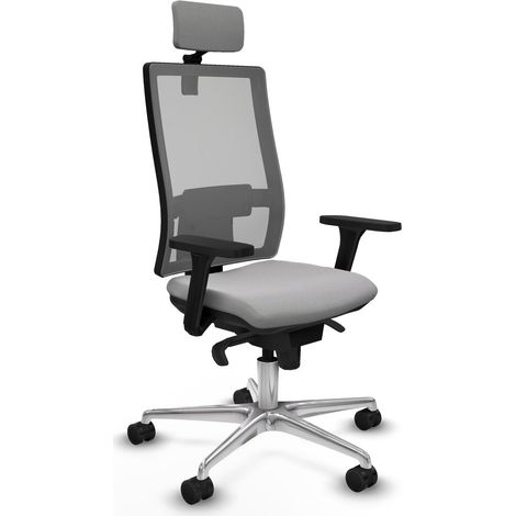 Sedia da Ufficio Piqueras y Crespo 3D086N2 Grigio chiaro (1/5)