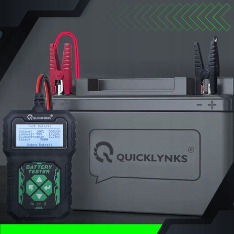 Testeur de batterie 12 V en langue polonaise jusqu'à 220 Ah (1/5)