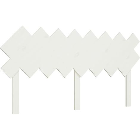 Maison Exclusive - Cabecero de cama madera maciza de pino blanco (1/5)