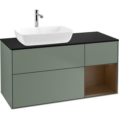 Villeroy & Boch F812GNGM Meuble sous-lavabo Finion F81 (1/2)