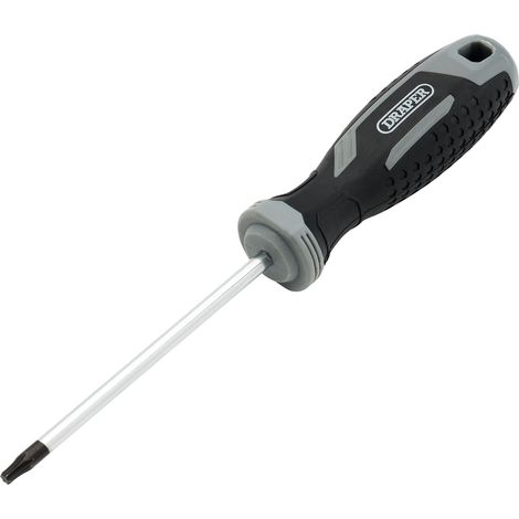 Draper T20X100MM TX-Star (Torx) Soft Grip Screwdriver - Precision Professional Screwdriver for Electronics and Automotive Repairs
