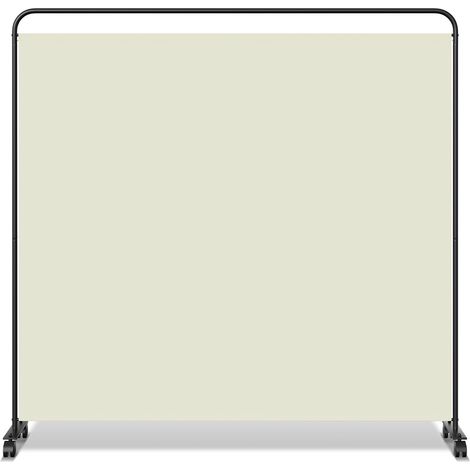 Randaco Paravent auf Rollen 1 teilig Beige 185x180 cm Outdoor Raumteiler Garten Spanische Wand Trennwand Raumtrenner (1/5)