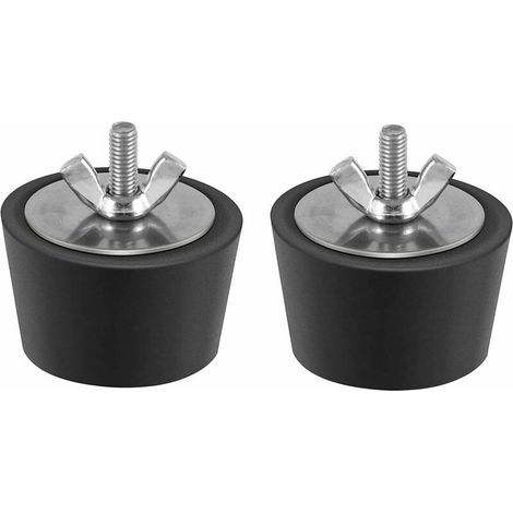 2 Pièces Bouchon Piscine Diamètre 32、38mm Bouchons d'hiver en Caoutchouc avec Boulons Acier Inoxydable Antigel Produit Hivernage Piscine par Le Gel Aux Canalisations de Drainage de Piscine (1/5)