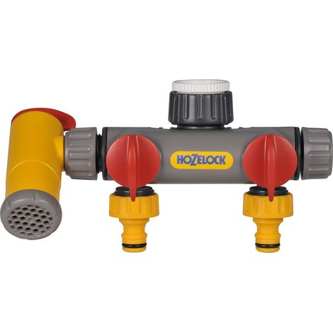 Sélecteur d'arrosage 3 circuits Flowmax - HOZELOCK - Garantie 2 ans