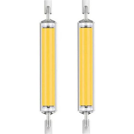 R7S LED Bulb - 118 mm - 20 W - 3000 K - 3000 Lm - Dimmable - 360 Degree Beam - For Floodlight and Workshop Lighting - Pack of 2 (1/5)
