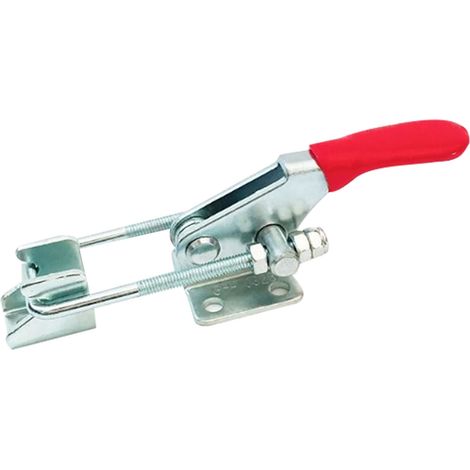 Pince à levier de traction stable, verrou à câble auto-serrant avec gaine PVC, pour porte. (1/5)